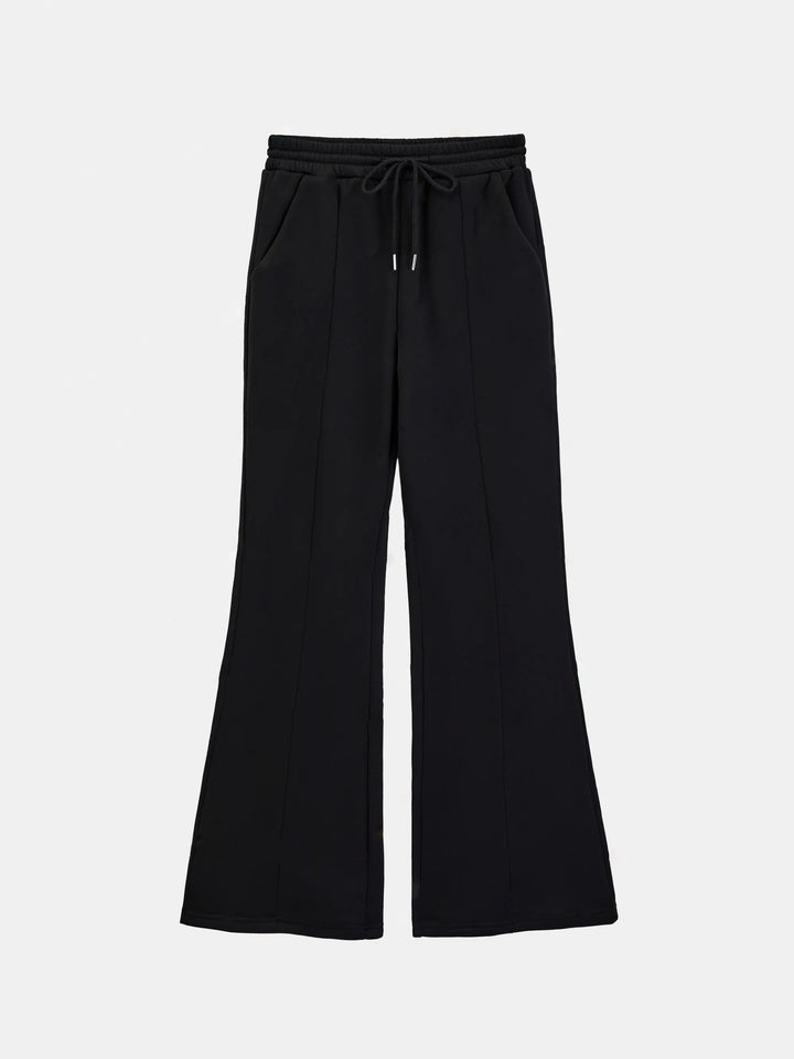 Damen weite Freizeithose im Urban-Style mit elastischem Bund und praktischen Taschen Drune