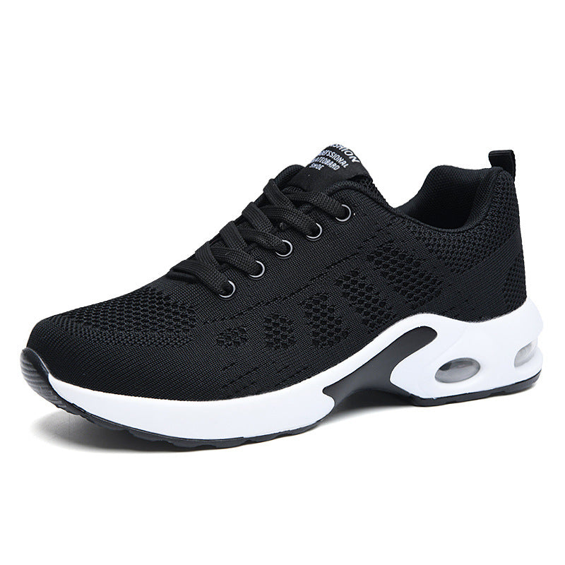 Damen nan atmungsaktive Strick-Laufschuhe mit Luftpolster und stoßabsorbierender Sohle Drune