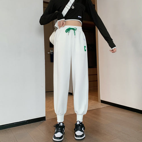 Damen Sportliches Loungewear-Set mit cropped Oberteil und lässigen Sweatpants Drune