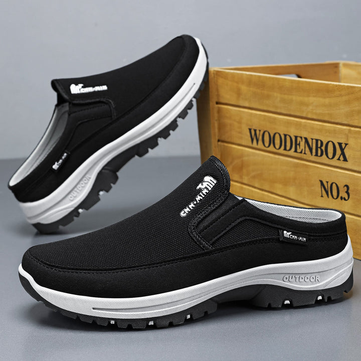 Damen Komfortable Clogs mit rutschfester Sohle und flexiblem Obermaterial Drune