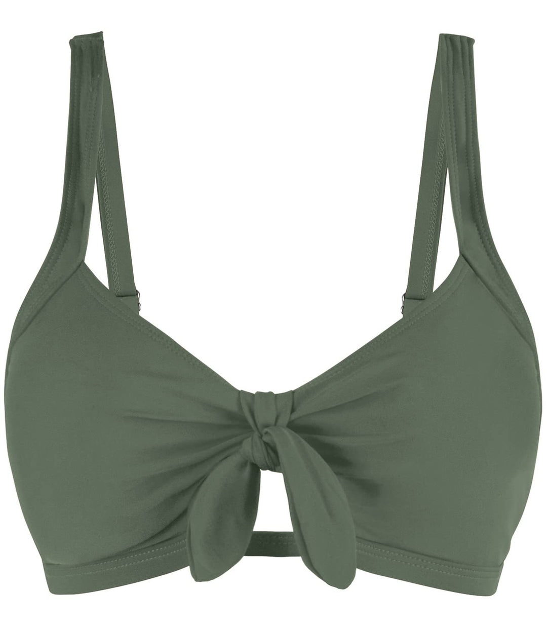 Damen Sportliches Bikinioberteil mit modischem Knotendetail Drune