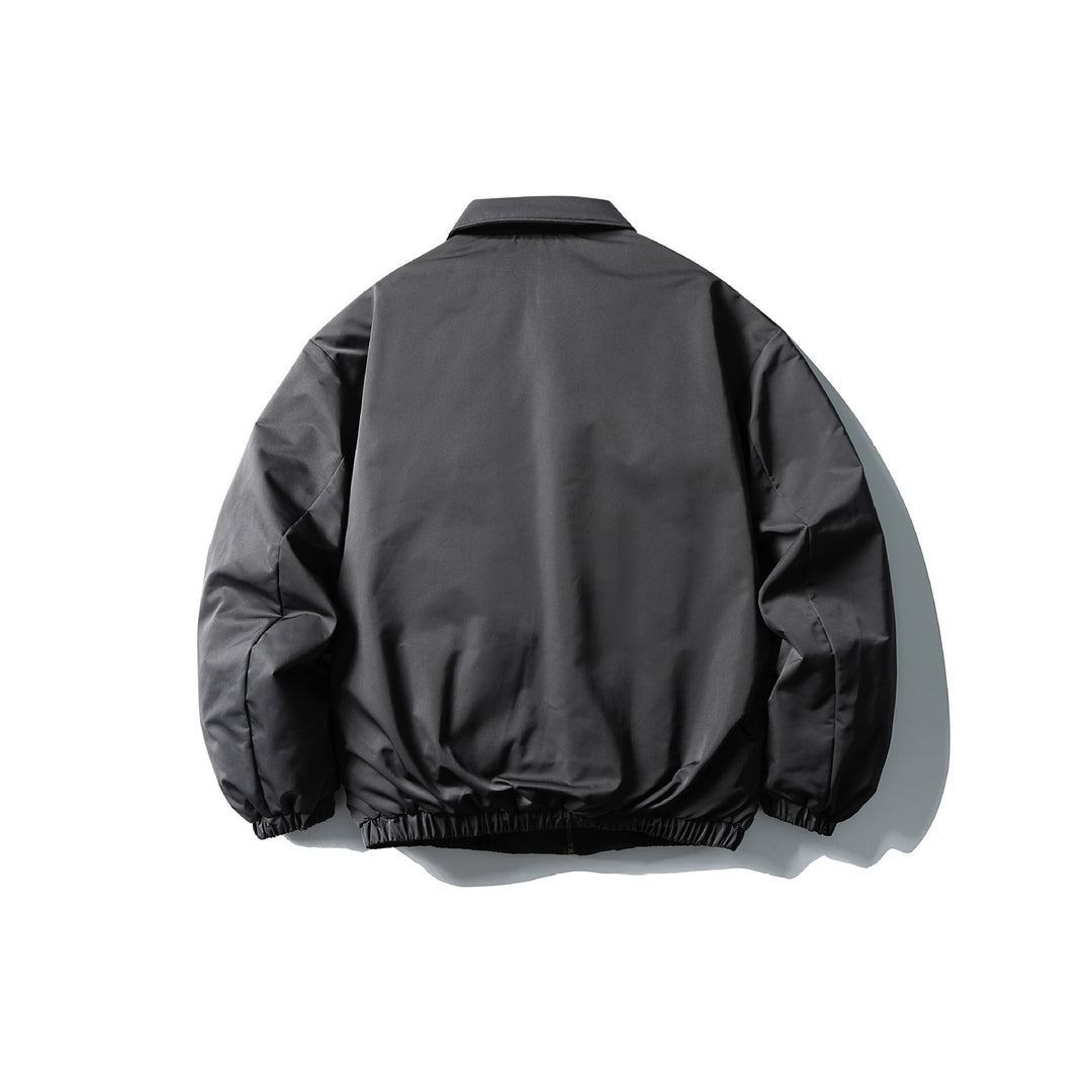 Herren Boxy-isolierter Blouson mit Reißverschluss-Brusttasche Drune