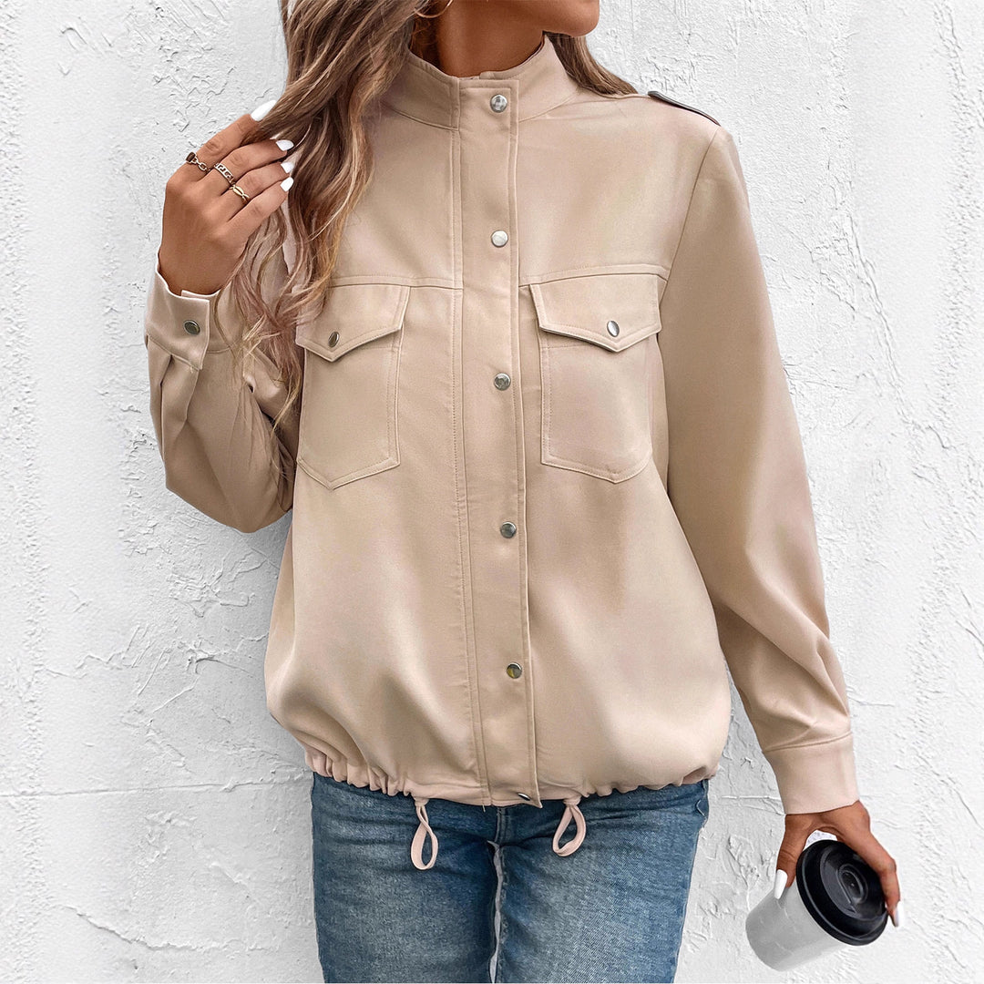 Damen Lässige Blousonjacke Drune