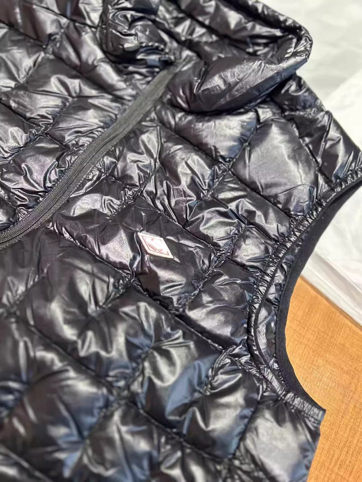 Damen Stilvolle Steppjacke mit hohem Kragen Drune