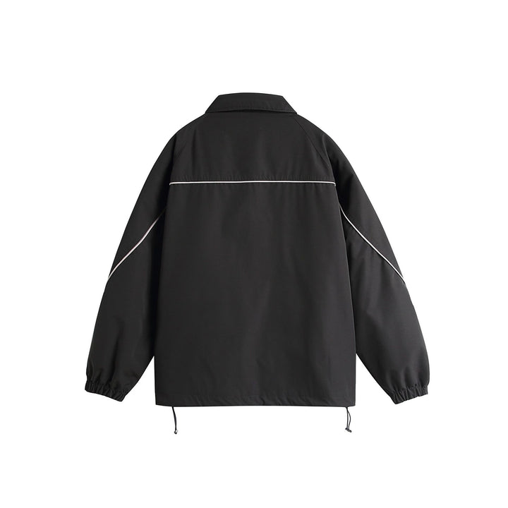 Unisex kastig geschnittene Softshell-Trainingsjacke mit winddichter Membran Drune