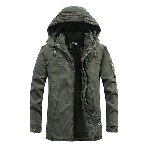 Herren warme und strapazierfähige Outdoor-Jacke Drune