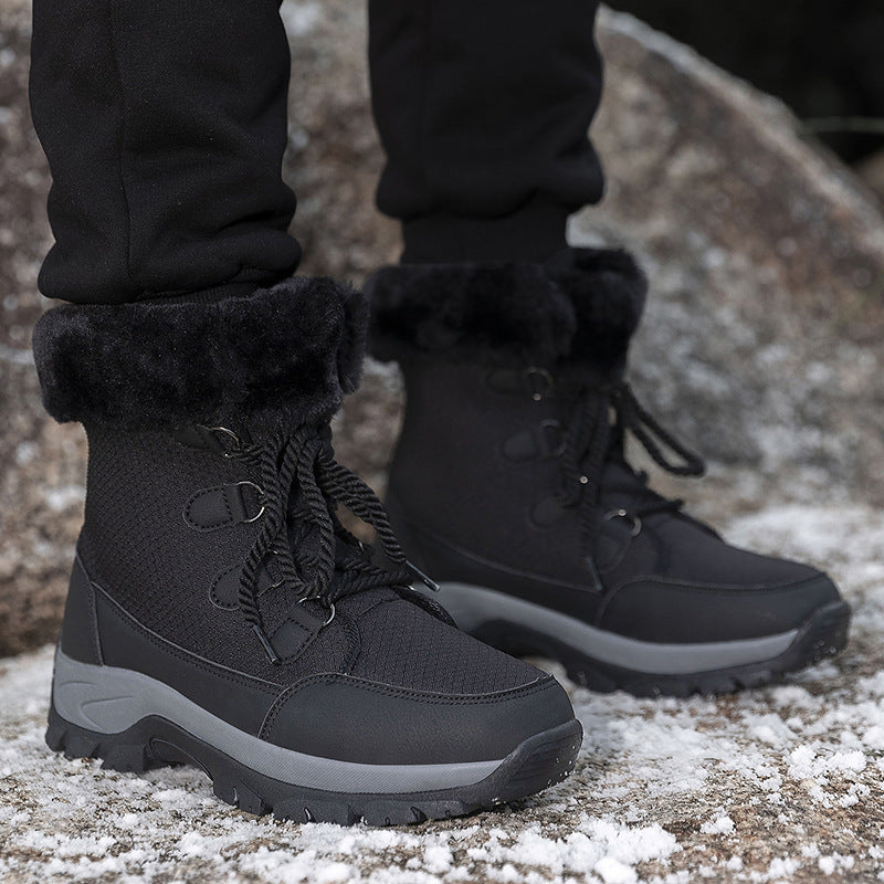 Damen Gefütterte knöchelhohe Winterboots Drune