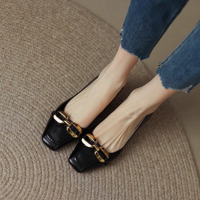 Damen Ballerinas mit elegantem Kettenakzent Drune