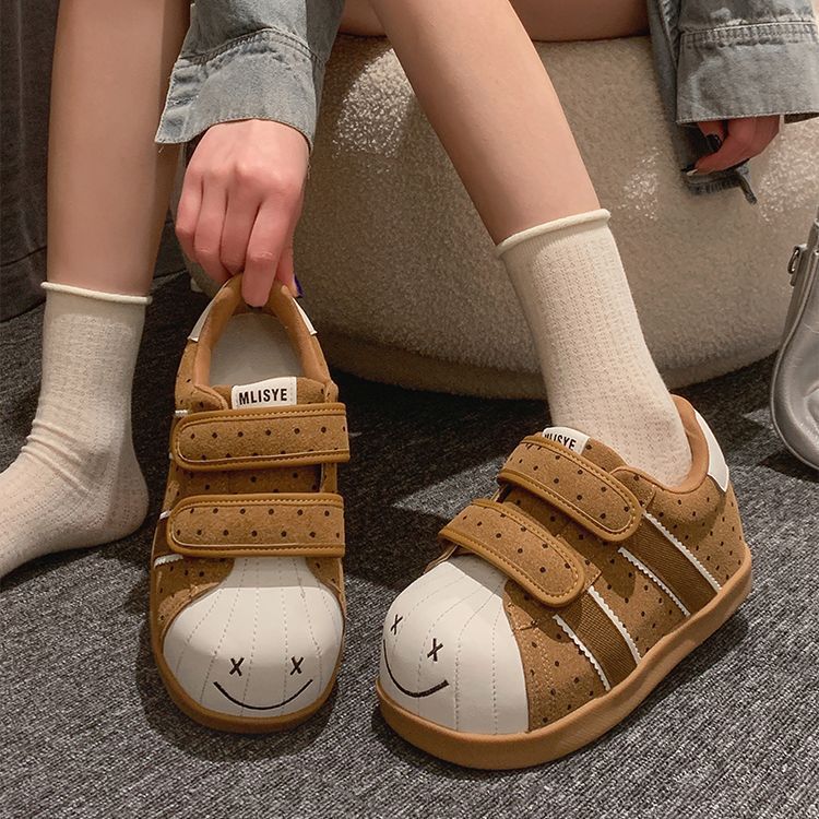Damen Sneakers mit breiten Klettverschlüssen und lässigem Design Drune