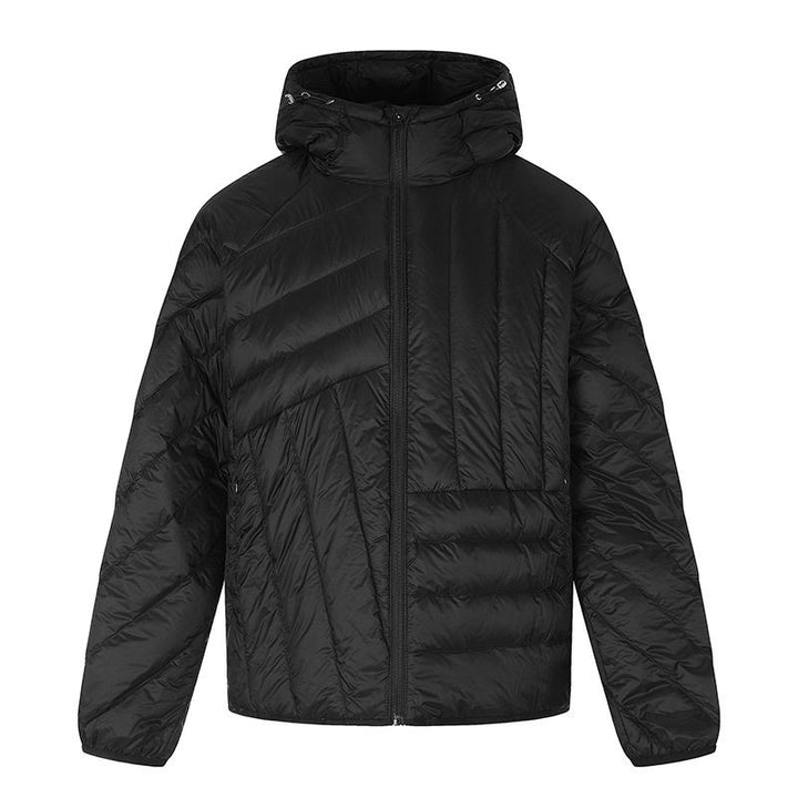 Damen Wattierte Oversize-Steppjacke mit Kapuze und geräuscharmem Mikrofaser-Außenmaterial Drune