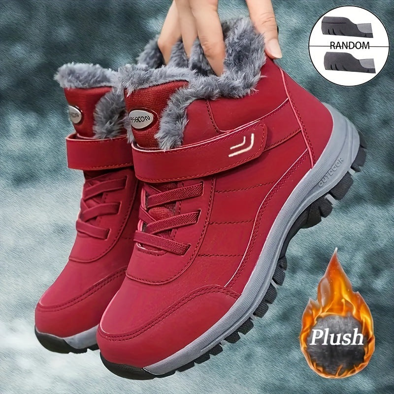 Damen Winterboots mit extra wärmendem Innenfutter und griffiger Sohle Drune