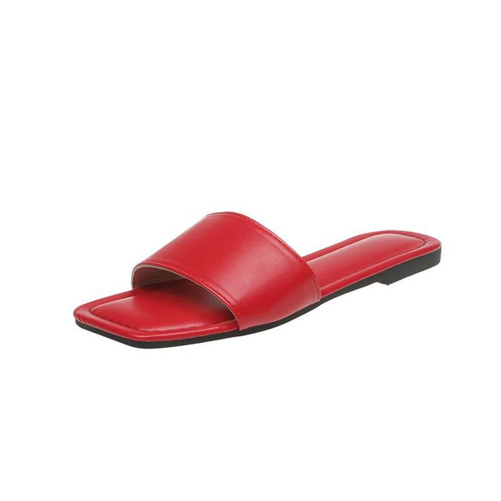 Damen Offene Zehentrenner-Pantoletten mit elegantem Design Drune