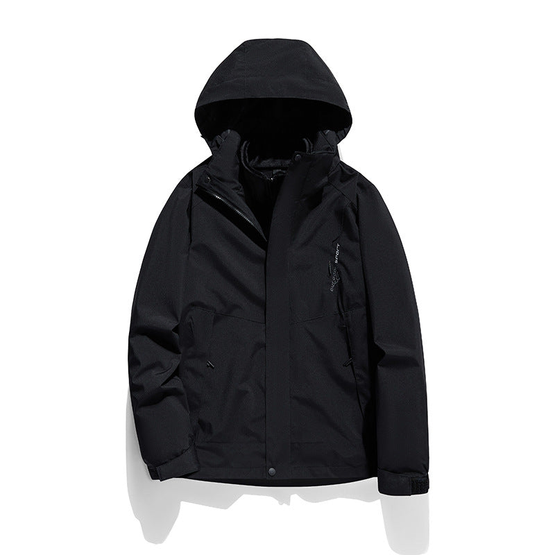 Herren Technische Outdoorjacke mit verstellbarem Kapuzendesign Drune 1787797246