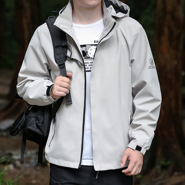 Herren wetterfeste Outdoor Jacke Drune