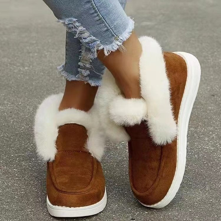 Damen Bequeme Wohn-Sneaker mit weichem Futter und rutschfester Sohle Drune