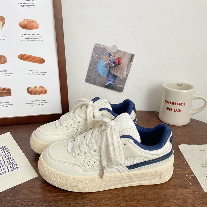 Damen Vintage Sneaker mit Höhe und Komfort Drune
