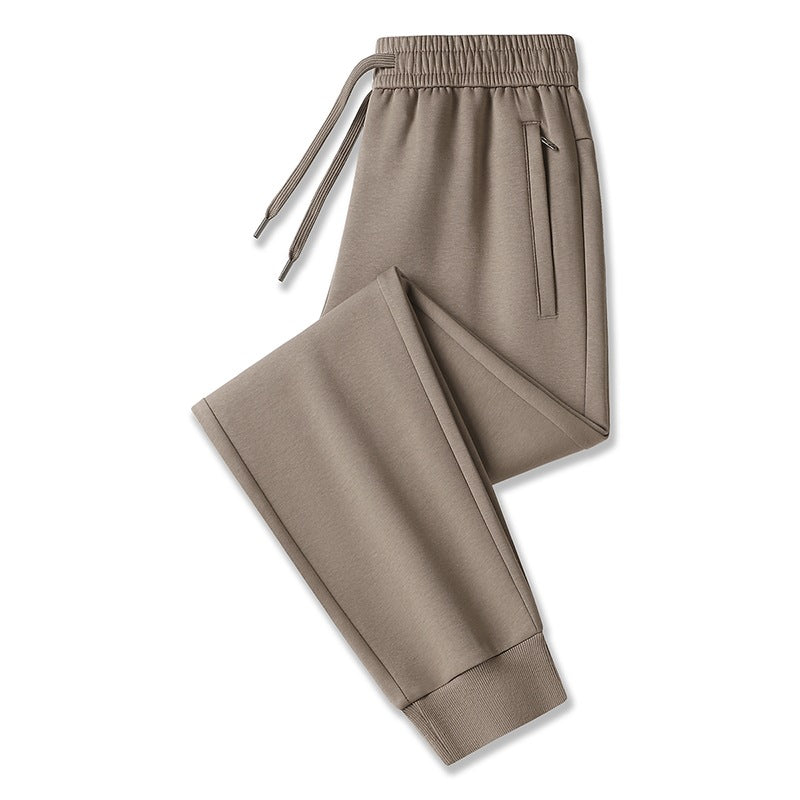 Herren Tech-Jogginghose mit elastischem Bund, Reißverschlusstaschen & Bündchen Drune