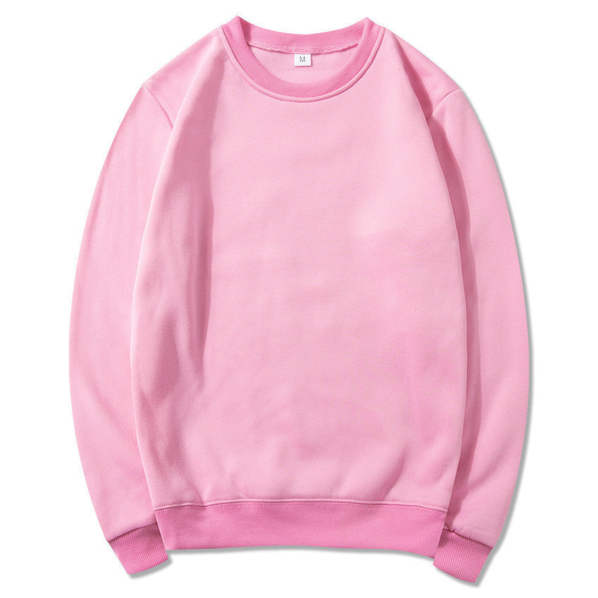 Unisex zeitloser Rundhals-Sweater ohne Kapuze mit angerauter Innenseite und verstärktem Nacken Drune