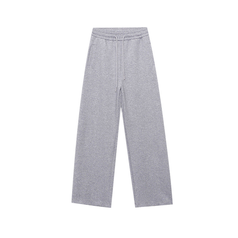Damen eleganter Off-Shoulder Pullover und weite Hose Set Drune