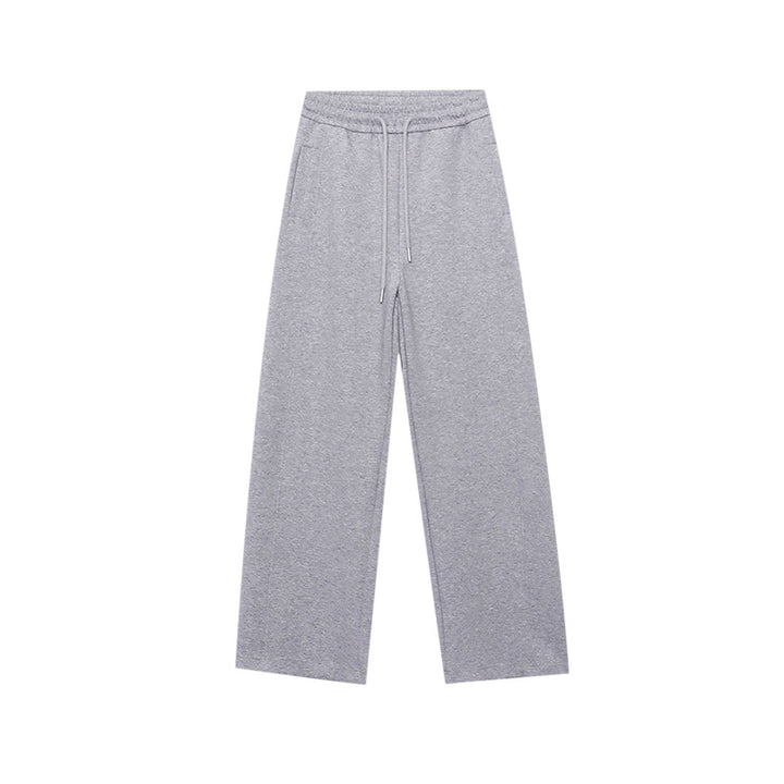 Damen eleganter Off-Shoulder Pullover und weite Hose Set Drune