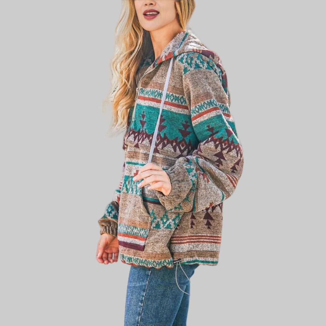 Drune | Hoodie mit einzigartigem Muster