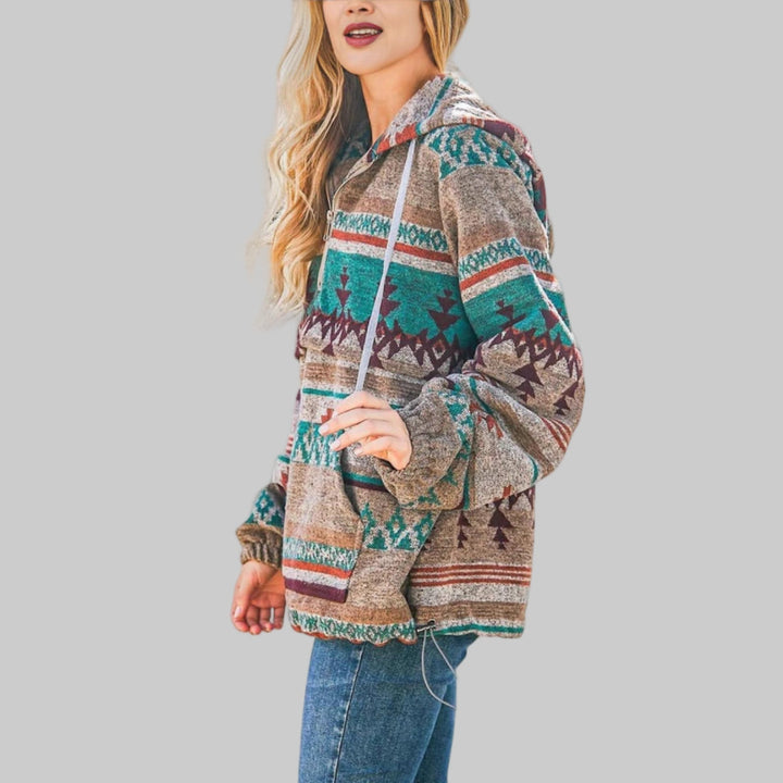 Drune | Hoodie mit einzigartigem Muster