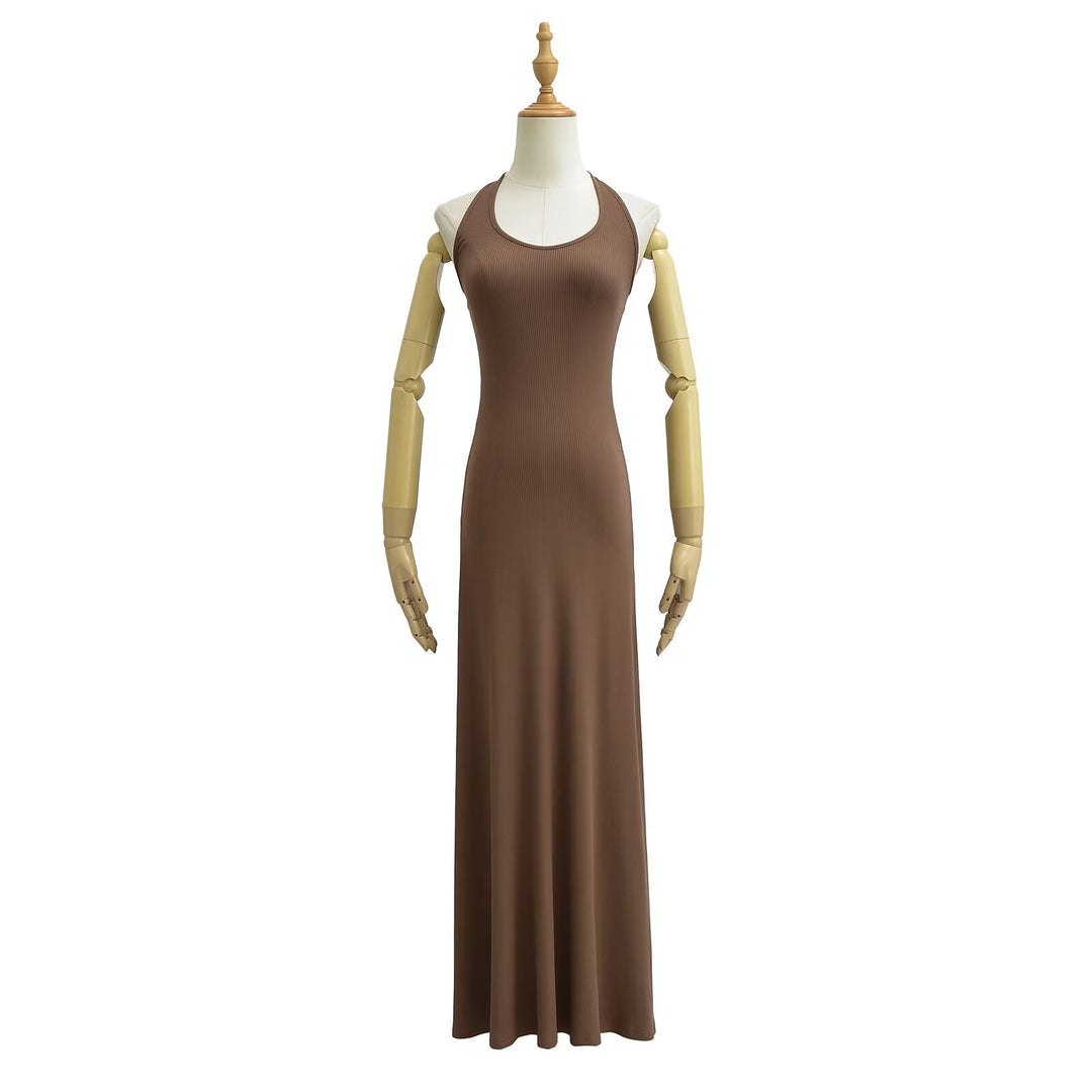 Damen Maxikleid mit Racerback-Design Drune