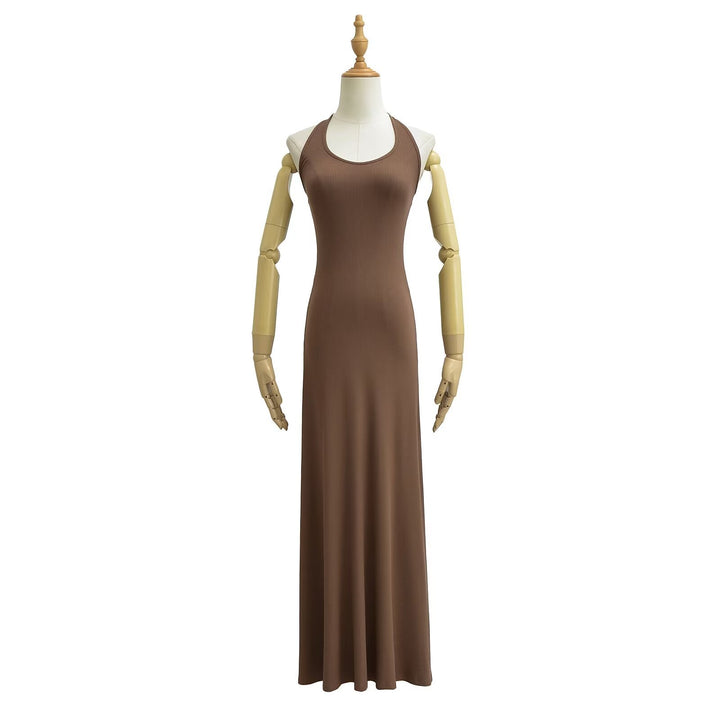 Damen Maxikleid mit Racerback-Design Drune