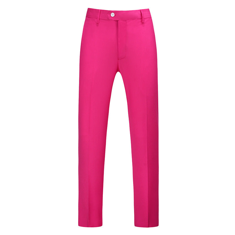Herren nan schlanke Premium-Bügelfaltenhose mit Stretchbund und knitterarmem Gewebe Drune