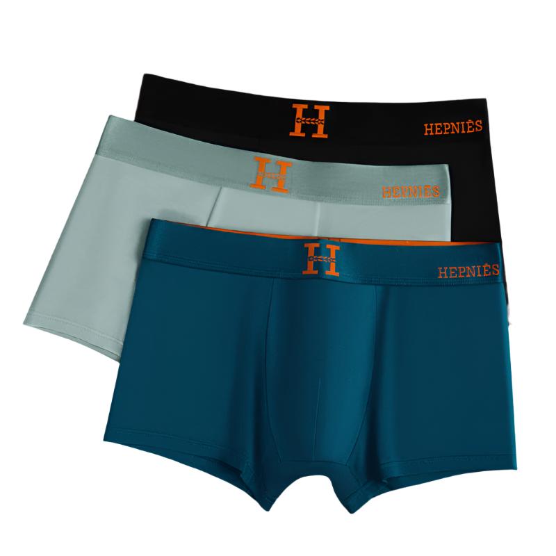 Drune | 3 Stück Premium Kühlende Unterhosen Boxers