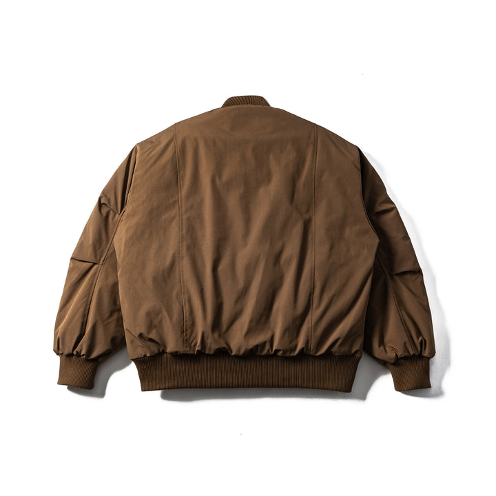 Herren Boxy wattierter Kurzblouson mit Rippenkragen und ergonomischen Eingrifftaschen Drune