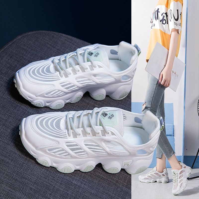 Damen Atmungsaktive Freizeitsneaker mit flexibler Laufsohle Drune