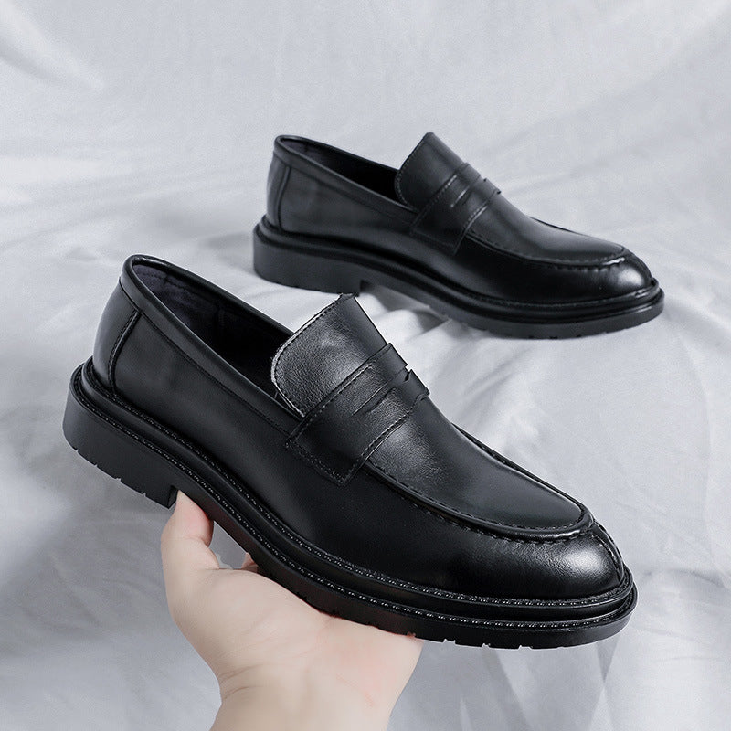 Damen Lederslipper mit rutschfester Profilsohle und eleganter Applikation Drune