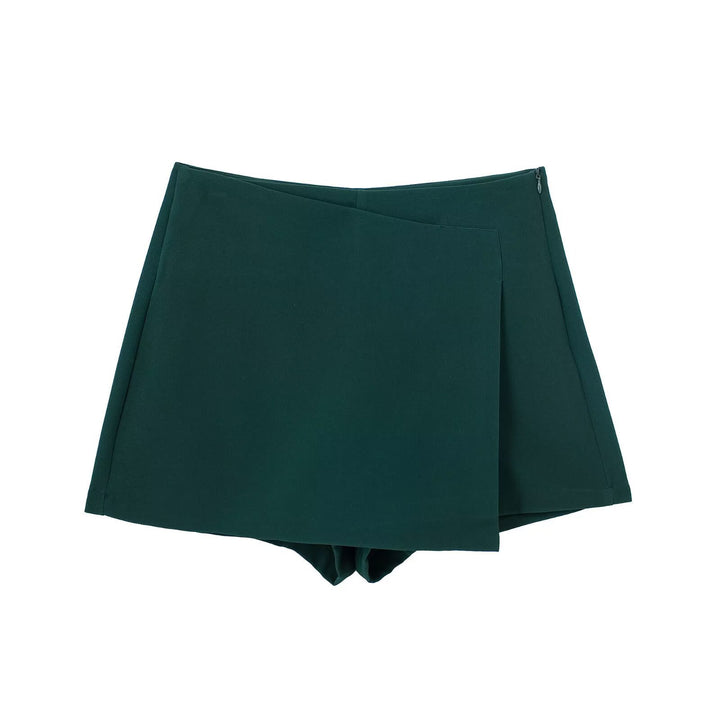 Damen sportliche Shorts mit elegantem Layering-Design Drune