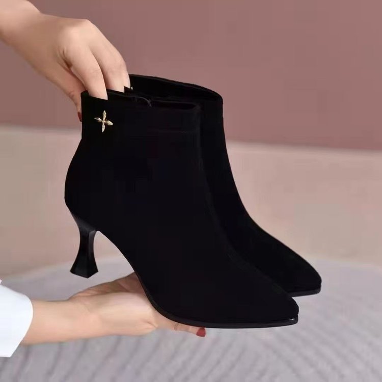 Damen Elegante und stilvolle Stiefeletten Drune