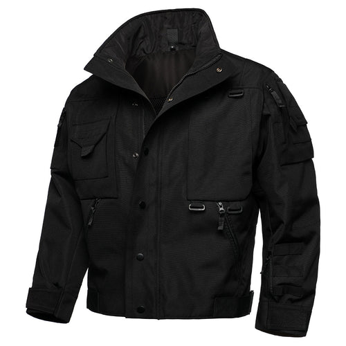 Herren Tactical Field Jacke mit Multi‑Taschen, verstellbaren Bündchen und wasserabweisender Ripstop‑Qualität Drune