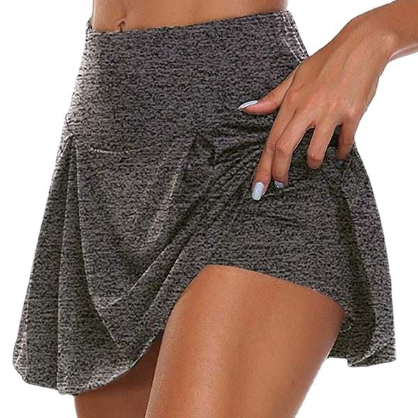 Damen sportlicher Minirock mit hoher Taille und Bewegungskomfort Drune