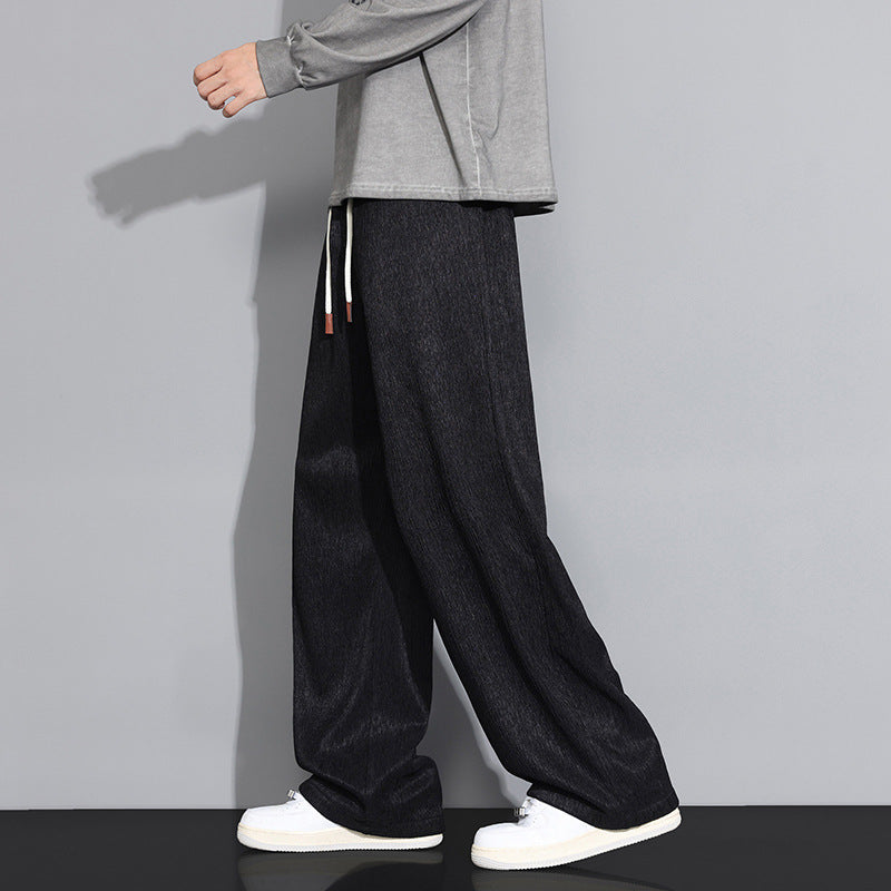 Herren Stilvolle Relaxed Fit Freizeithose