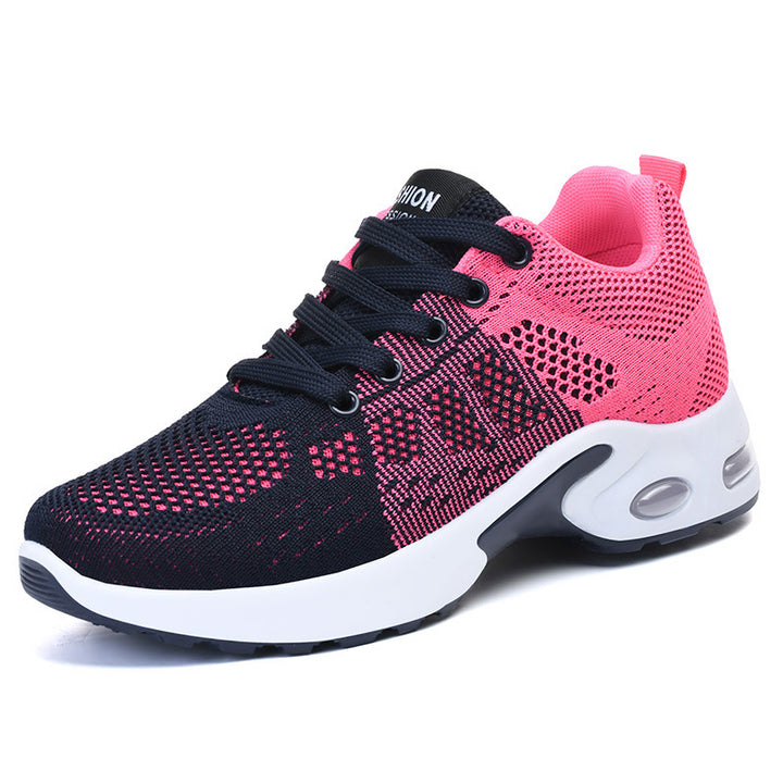 Unisex nan atmungsaktive Strick-Sneaker mit Luftkissenabsatz Drune