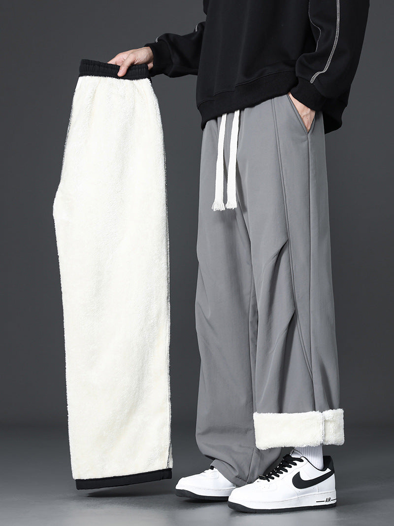 Herren Bequeme Fleece Jogginghose