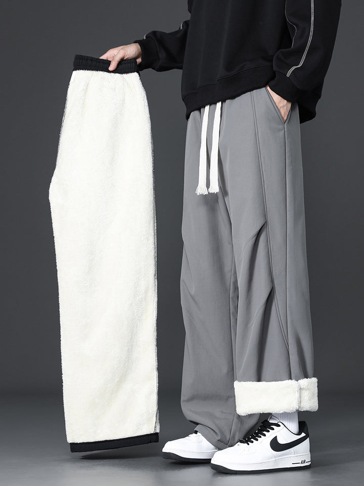 Herren Bequeme Fleece Jogginghose