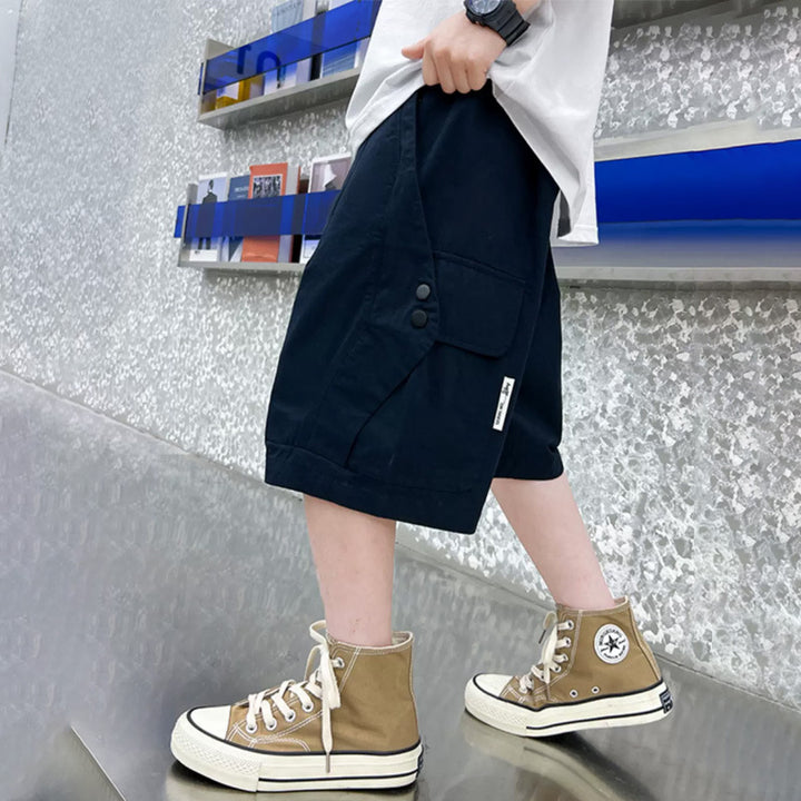 Unisex lässige Cargo-Shorts mit praktischen Taschen Drune