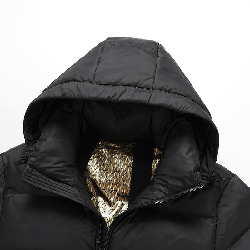 Unisex Funktionsparka mit reflektierender Thermo-Innenlage und Tragegurten Drune