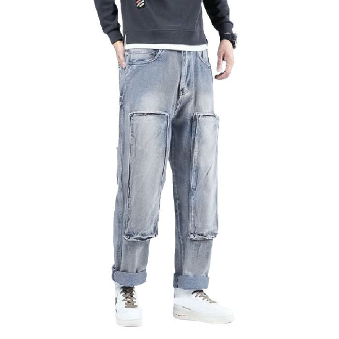 Herren Moderne Cargo-Jeans Drune