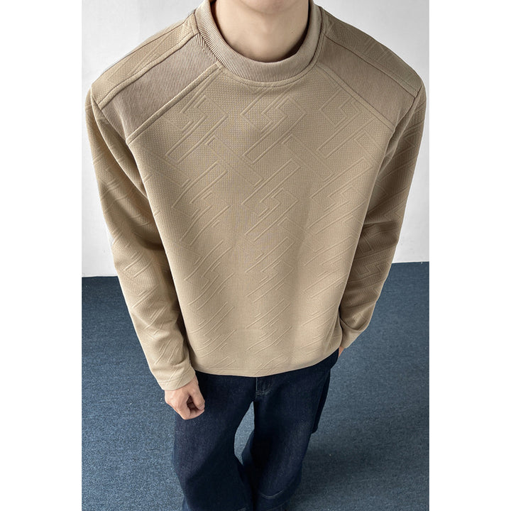 Herren Sportlicher Raglan-Pullover Drune