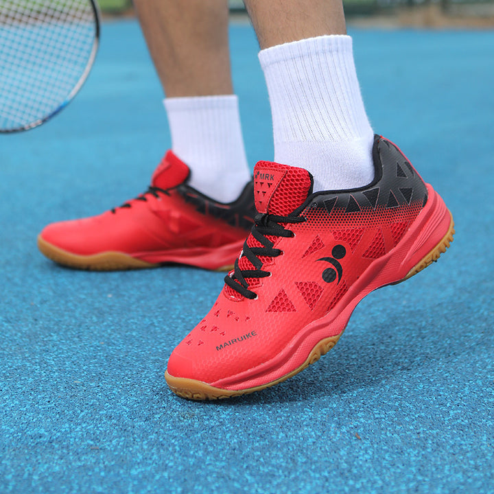 Unisex Indoor-Court-Sneaker mit griffiger nicht abfärbender Gummisohle und verstärkter Zehenkappe Drune