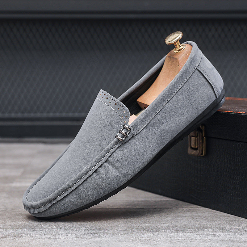 Herren Elegante Wildleder Slipper
