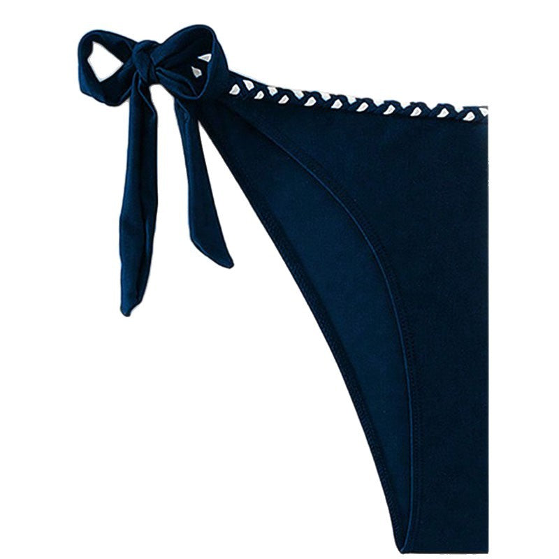 Damen Bandeau-Bikini mit verspieltem Schleifendetail Drune