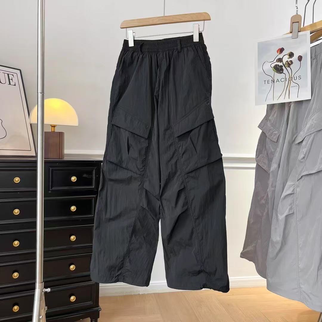 Damen Multifunktionale Cargo-Hose mit elastischem Bund und praktischen Taschen Drune