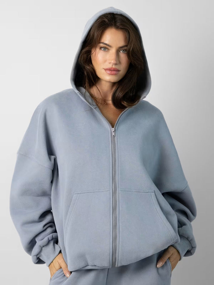 Damen Lässiges Kapuzenpullover und Jogginghose Set Drune
